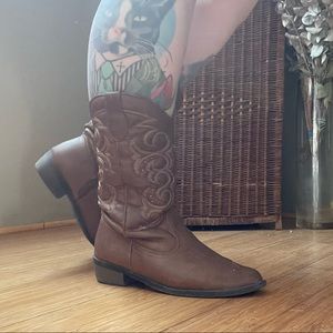 Brown Cowboy Boots